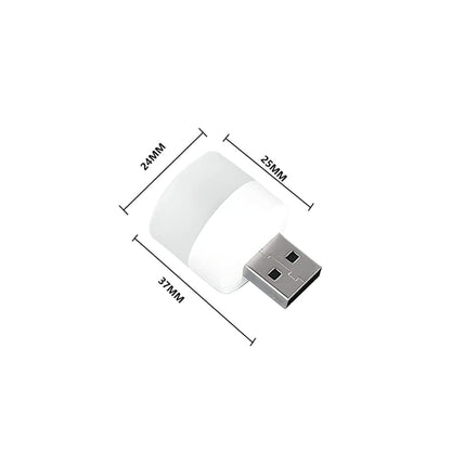 Multiple angles showing the mini LED light's simple design and ease of use.